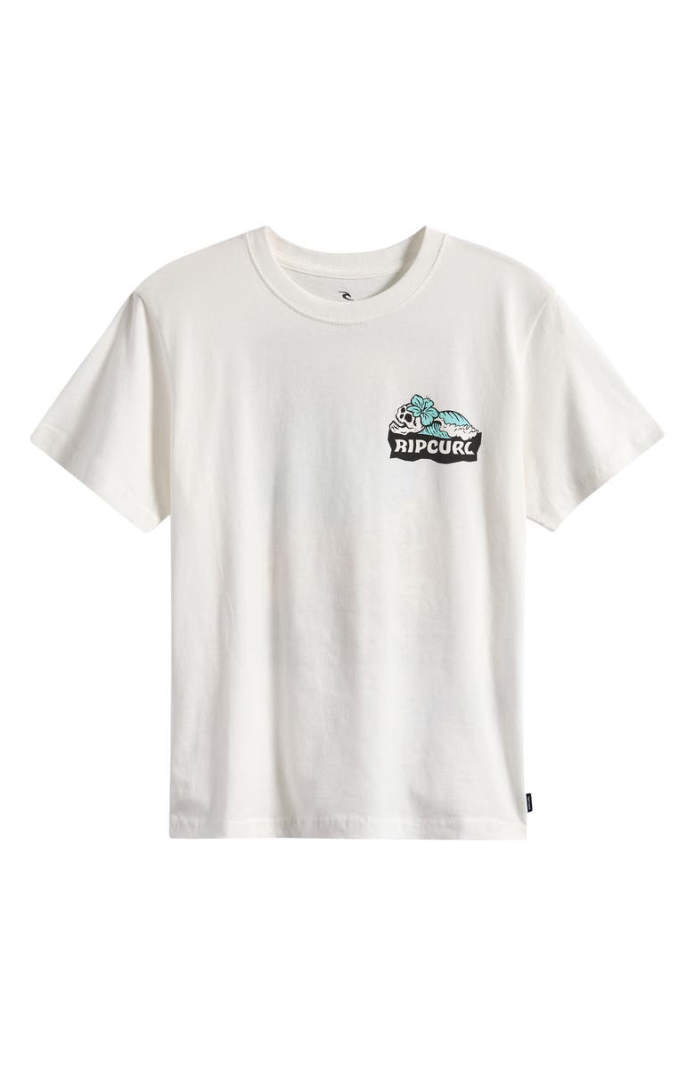 Rip Curl Kids' Sunset Sesh Cotton Graphic T-Shirt, Main, color, Bone