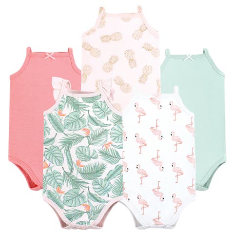 Soft Cotton Sleeveless Bodysuit