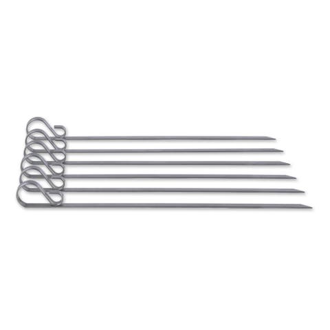 Endurance Stainless Steel Flat Skewers 6-piece