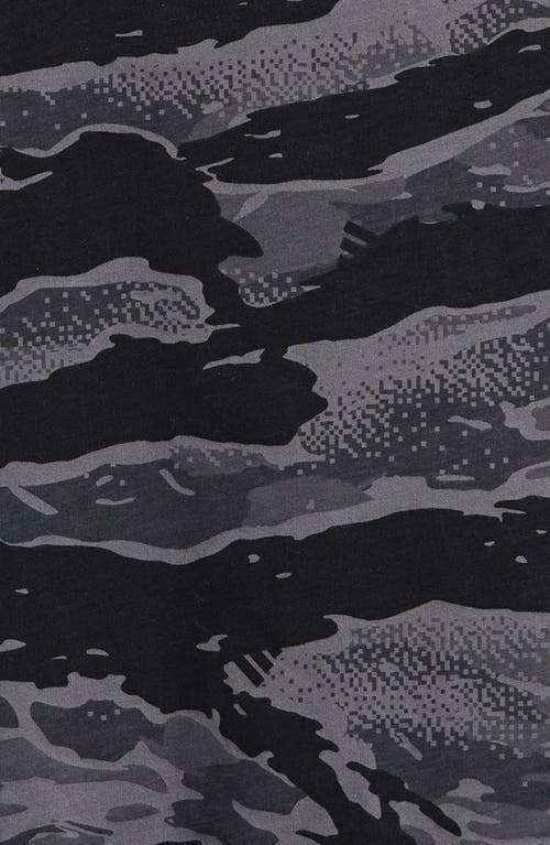 Adidas Originals Adidas Kids' Camo Print Cotton T-shirt In Black