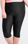 Calypsa Plus Size Capri Swim Leggings