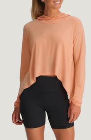 Free Fly Lightweight Crop Hoodie