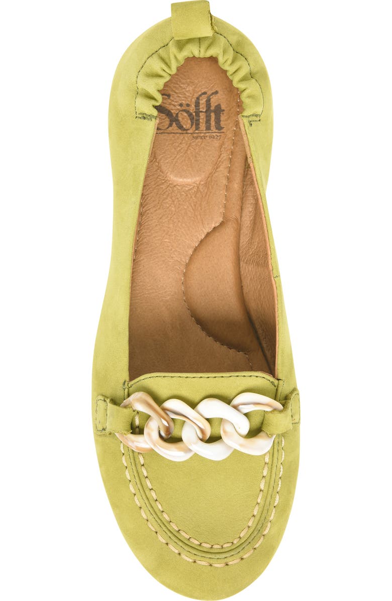 Söfft Kadyn Chain Loafer, Alternate, color, Pear