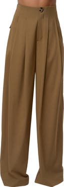 JLUXLABEL Pleated Wide Leg Pants