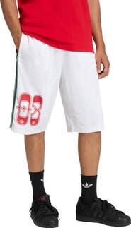 adidas The Shorts Roses Drawstring Soccer Shorts
