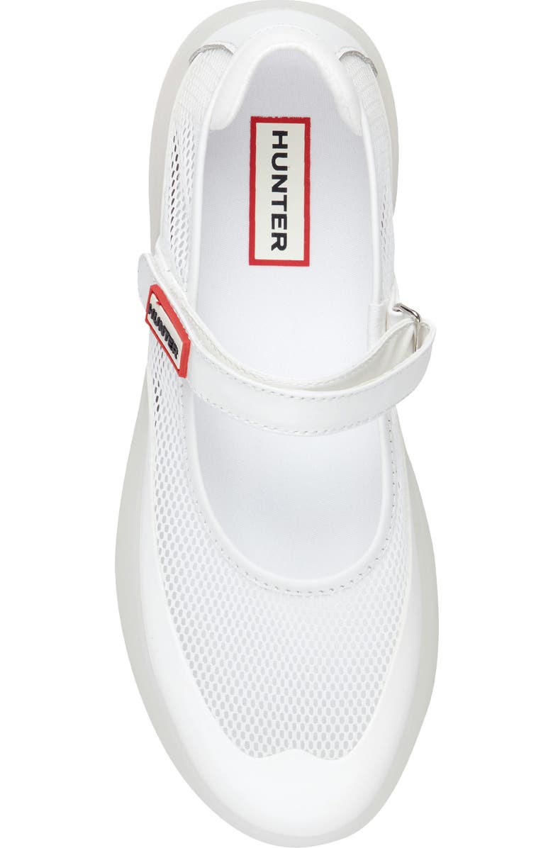 Hunter Mire Mary Jane Sneaker, Alternate, color, White