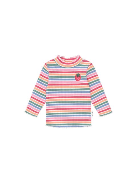 Tutti Frutti Stripe Rib Skivvy (Toddler, Little Kid, Big Kid)