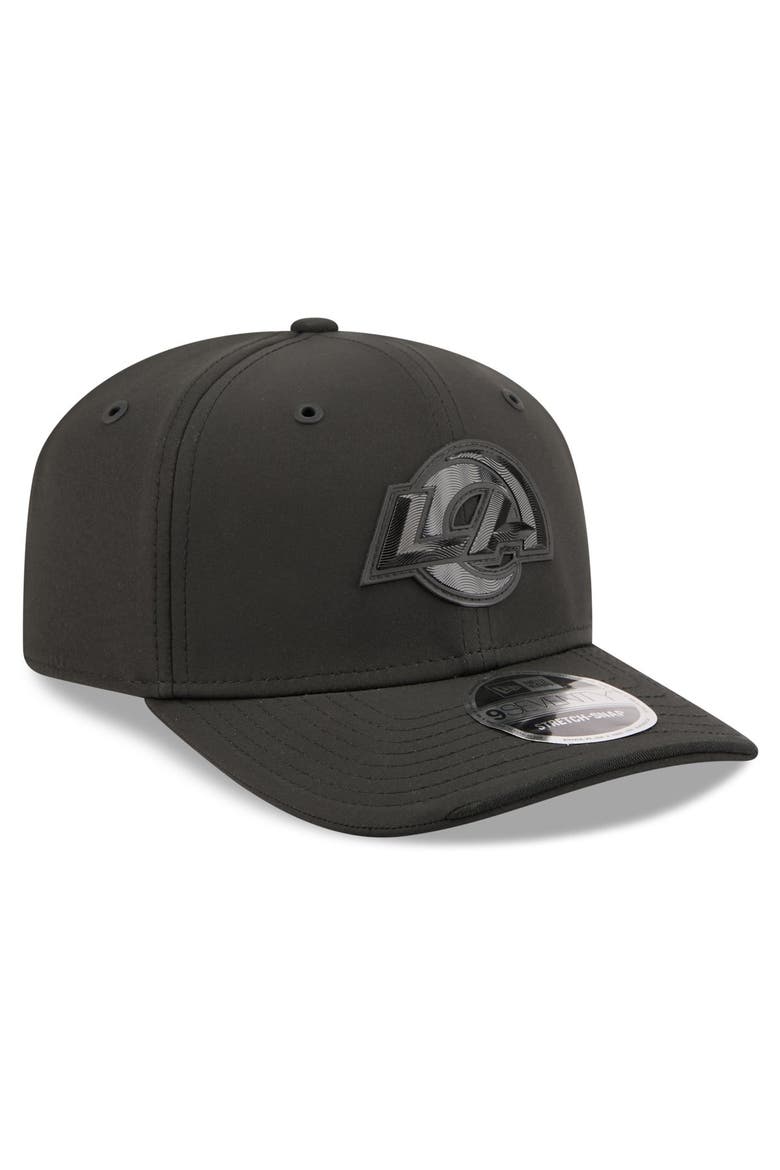 Men's New Era Black Los Angeles Rams 2026 Sideline 9SEVENTY Adjustable Hat, Alternate, color, Black