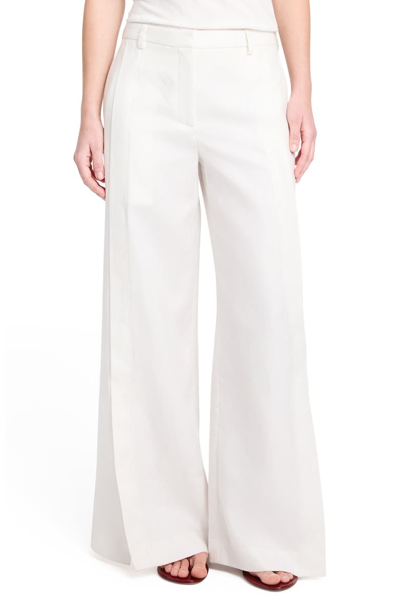 Taite Linen Wide Leg Pants, Main, color, IVORY