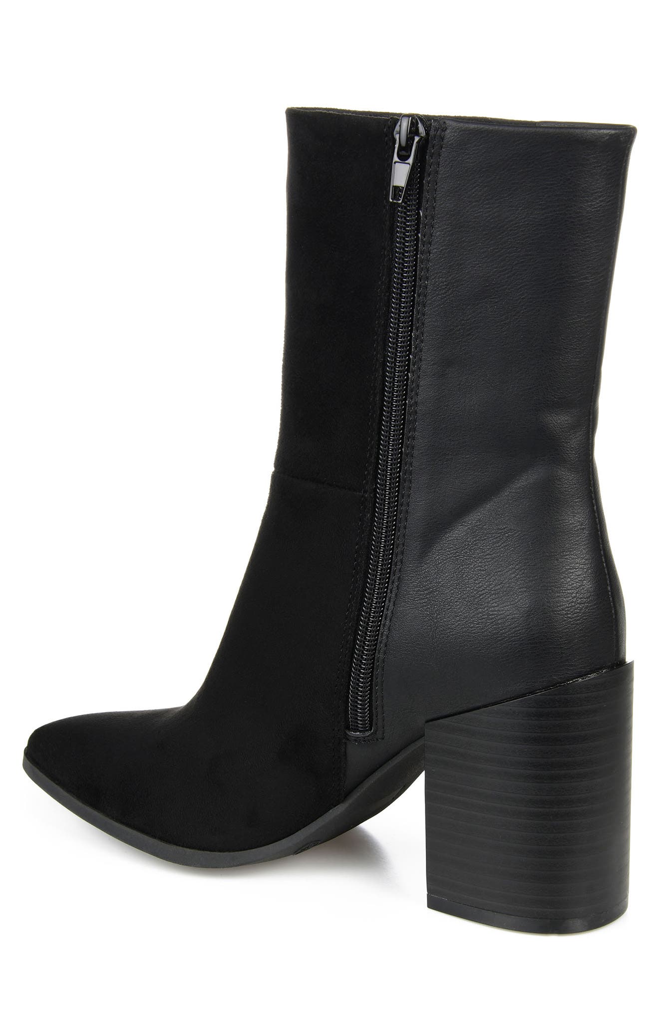 Journee Collection Sharlie Block Heel Boot, Alternate, color, 