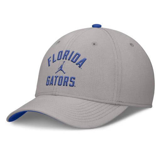 Jordan Brand Gray Florida Gators Rise Prep Performance Flex Hat