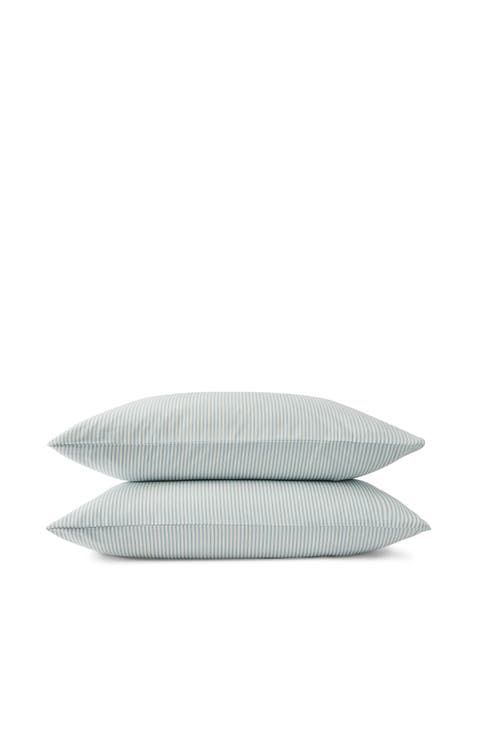 Ticking Stripe Soft Cotton Twill Pillowcase Pairs