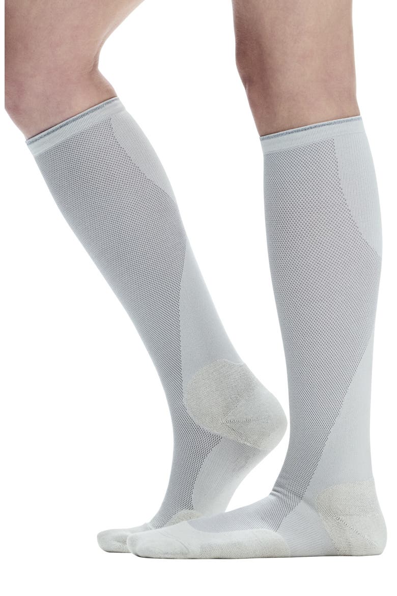 Running Socks, Alternate, color, ICE/ GLACIER