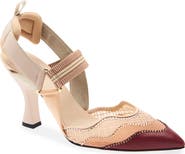 Fendi Colibri Crystal Slingback Pump