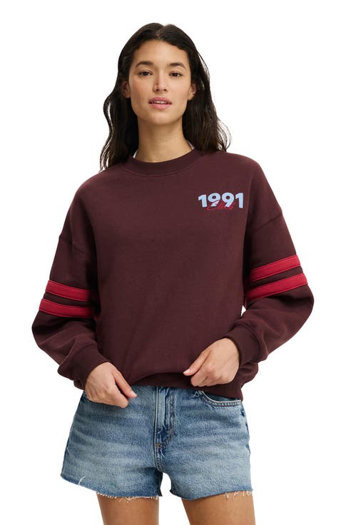 Women's Graphic Crew Sweatshirt