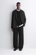 COS Buckled Denim Relaxed-fit Barrel-leg Pants