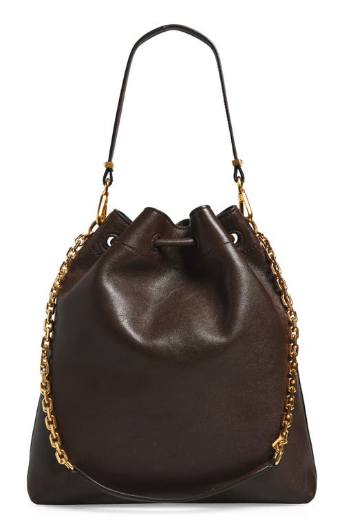 Jimmy Choo Cinch Leather Bucket Bag In Multi