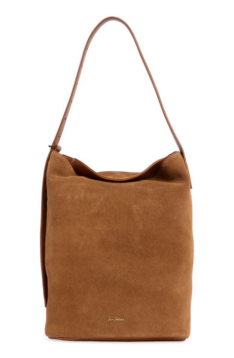 Harlyn Suede Bucket Bag
