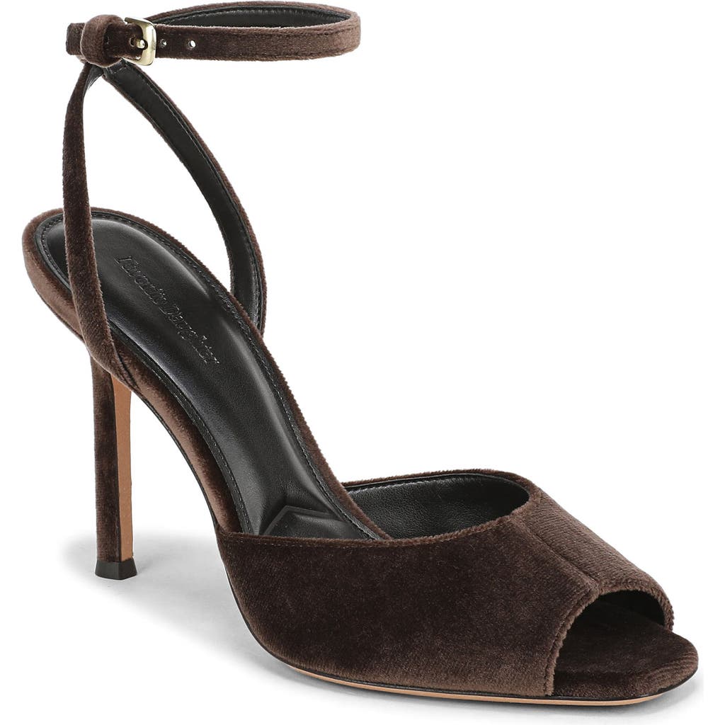 Favorite Daughter Yamine Ankle Strap Sandal In Coffee Bean