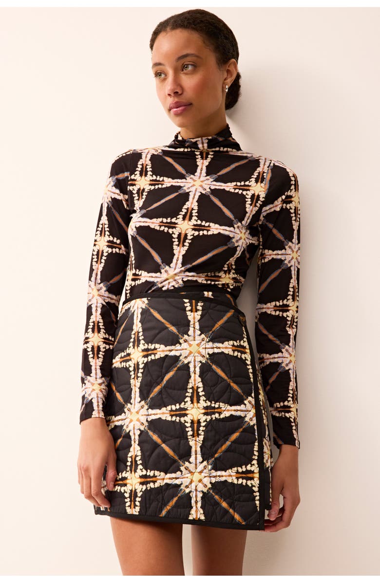 Marie Oliver Orca Wrap Skirt, Alternate, color, 