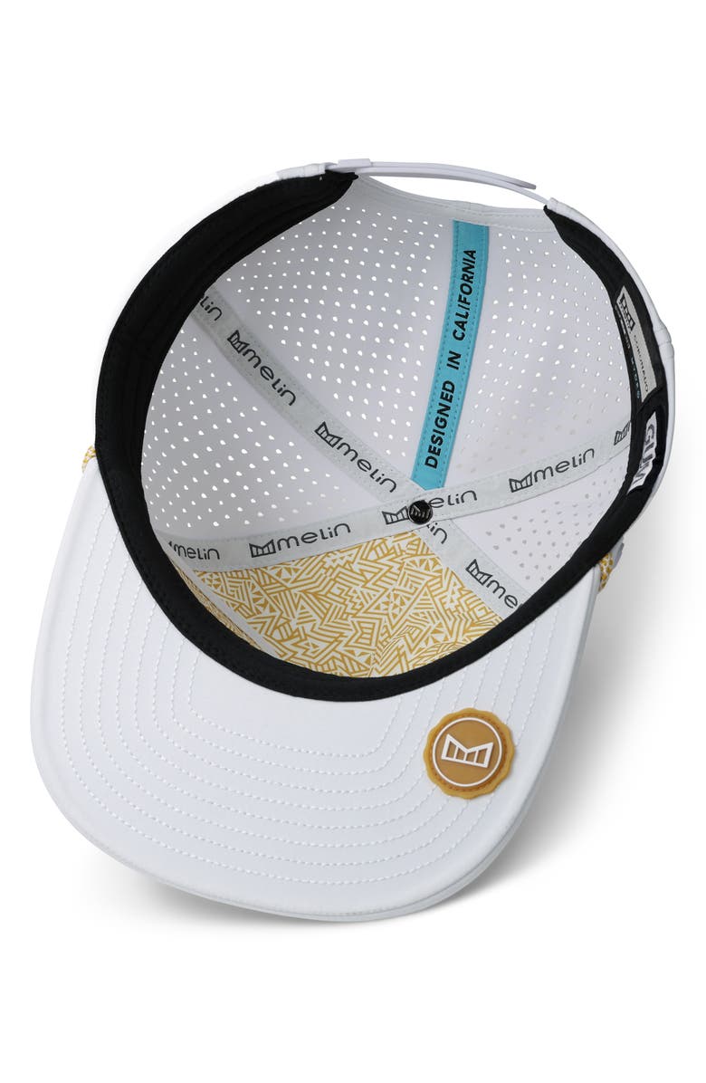 Melin Coronado Gum Hydro Snapback Ball Cap, Alternate, color, White Gum