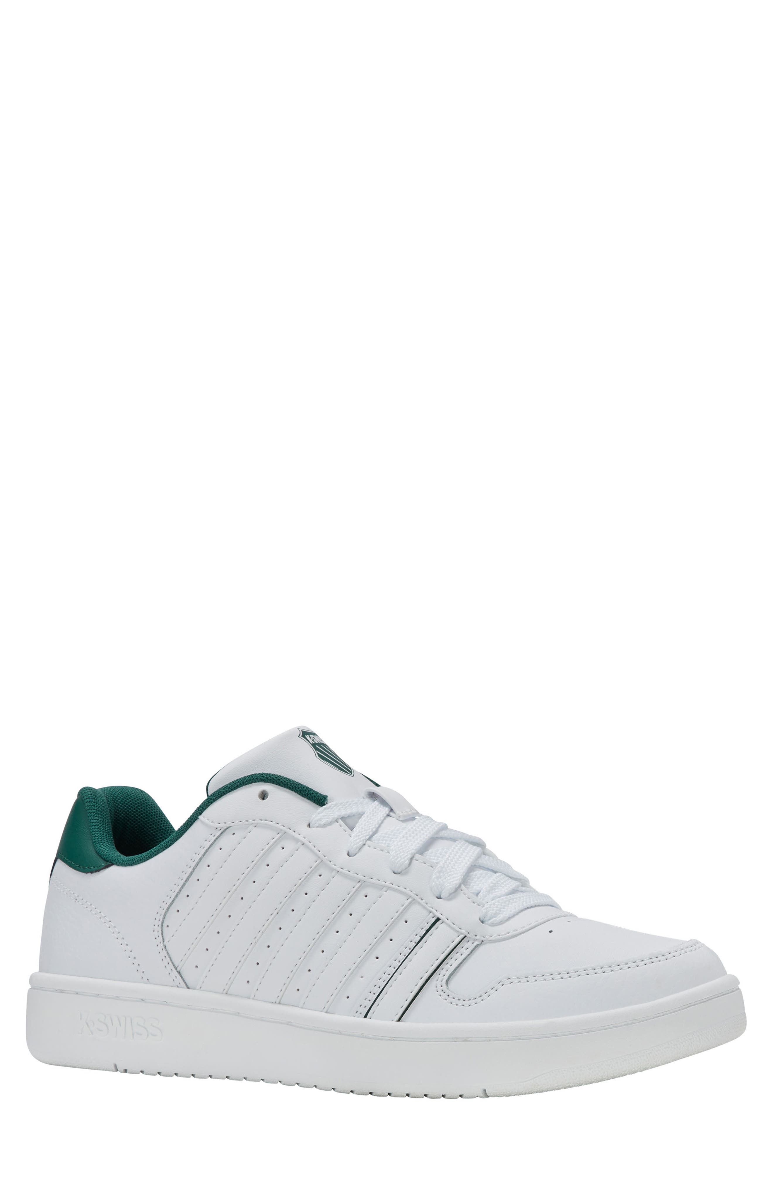 WHITE/ POSY GREEN