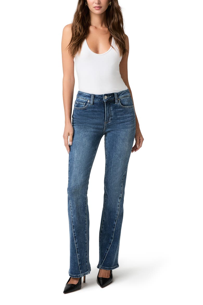 Laurel Canyon Twisted Seam Bootcut Jeans, Alternate, color, BOWERY