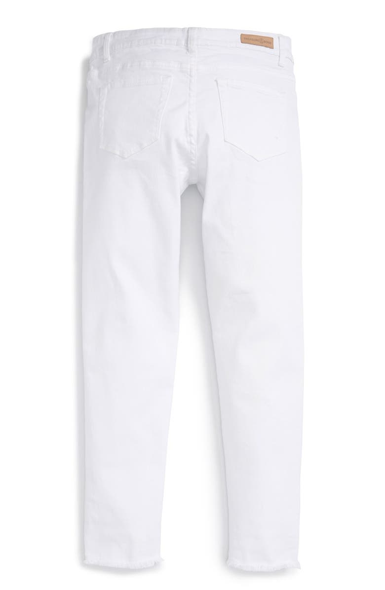 Treasure & Bond Treasure&Bond Crop Girlfriend Jeans, Alternate, color, 