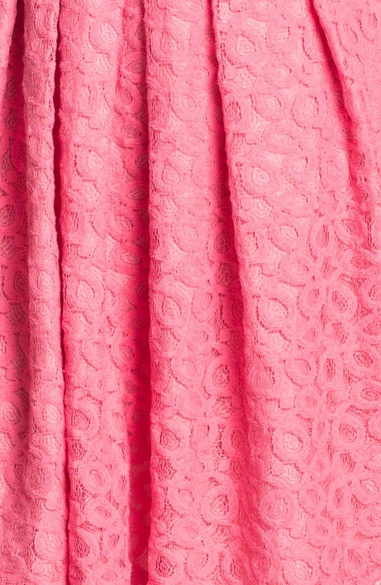 Donna Morgan Lace Fit & Flare Dress, Alternate, color, 