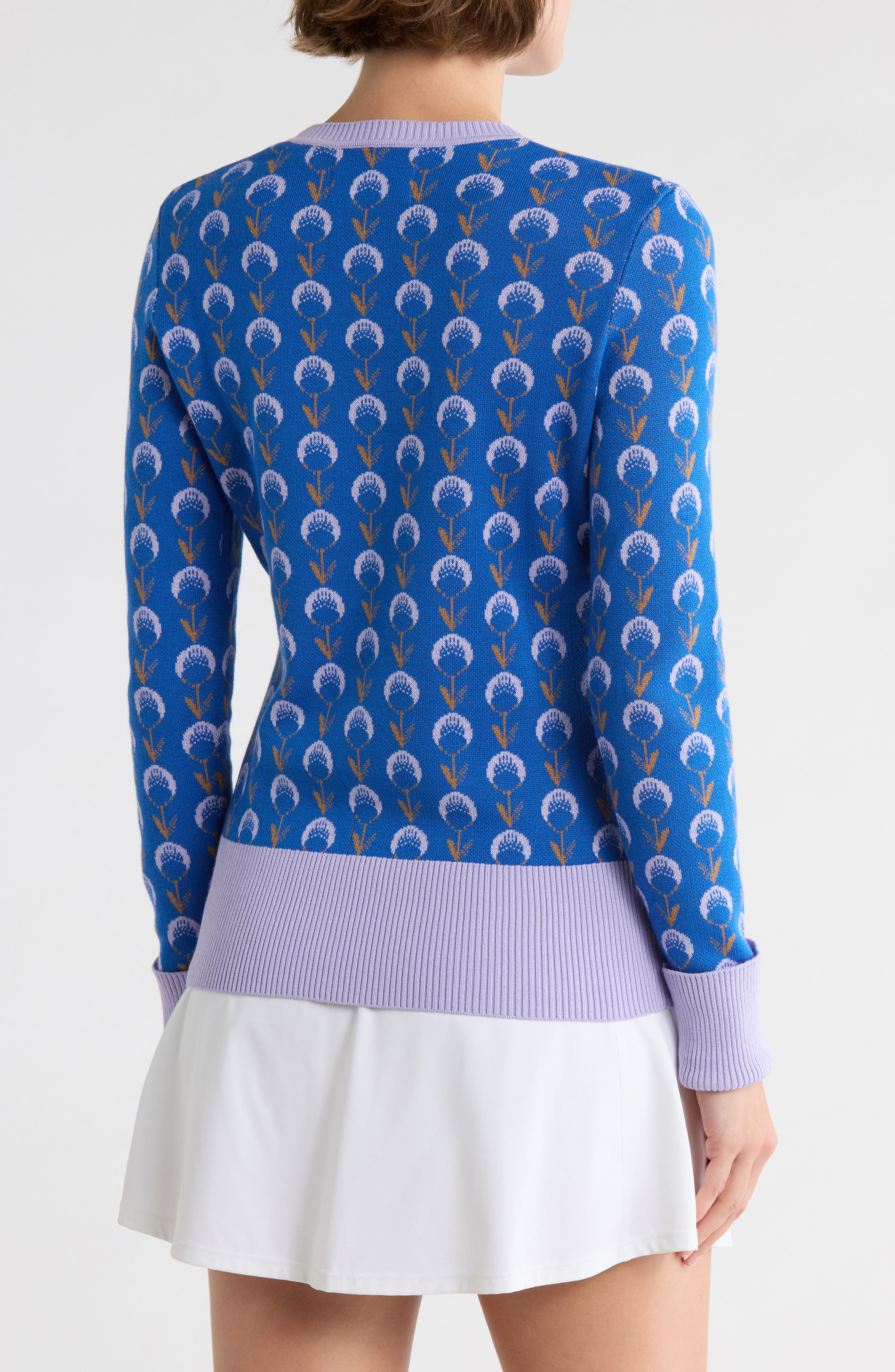 Jacquard Floral Top - image 2