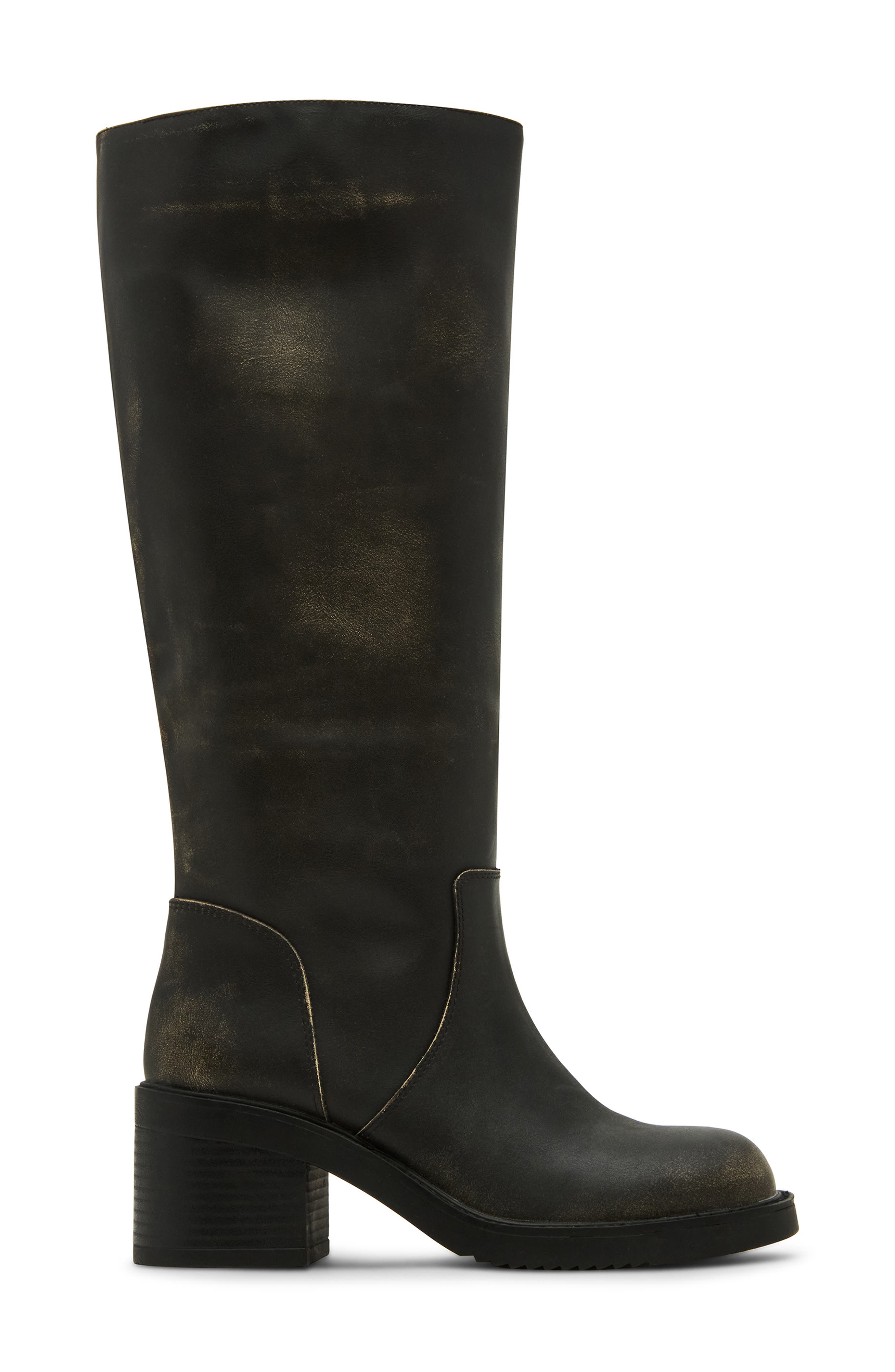 Madden Girl <p>Momento Knee High Boot (Women)</p>, Alternate, color, Taupe Distressed