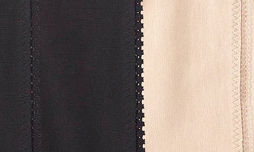 On Gossamer 5-pack Cabana Stretch Cotton Bikinis In Black/champagne