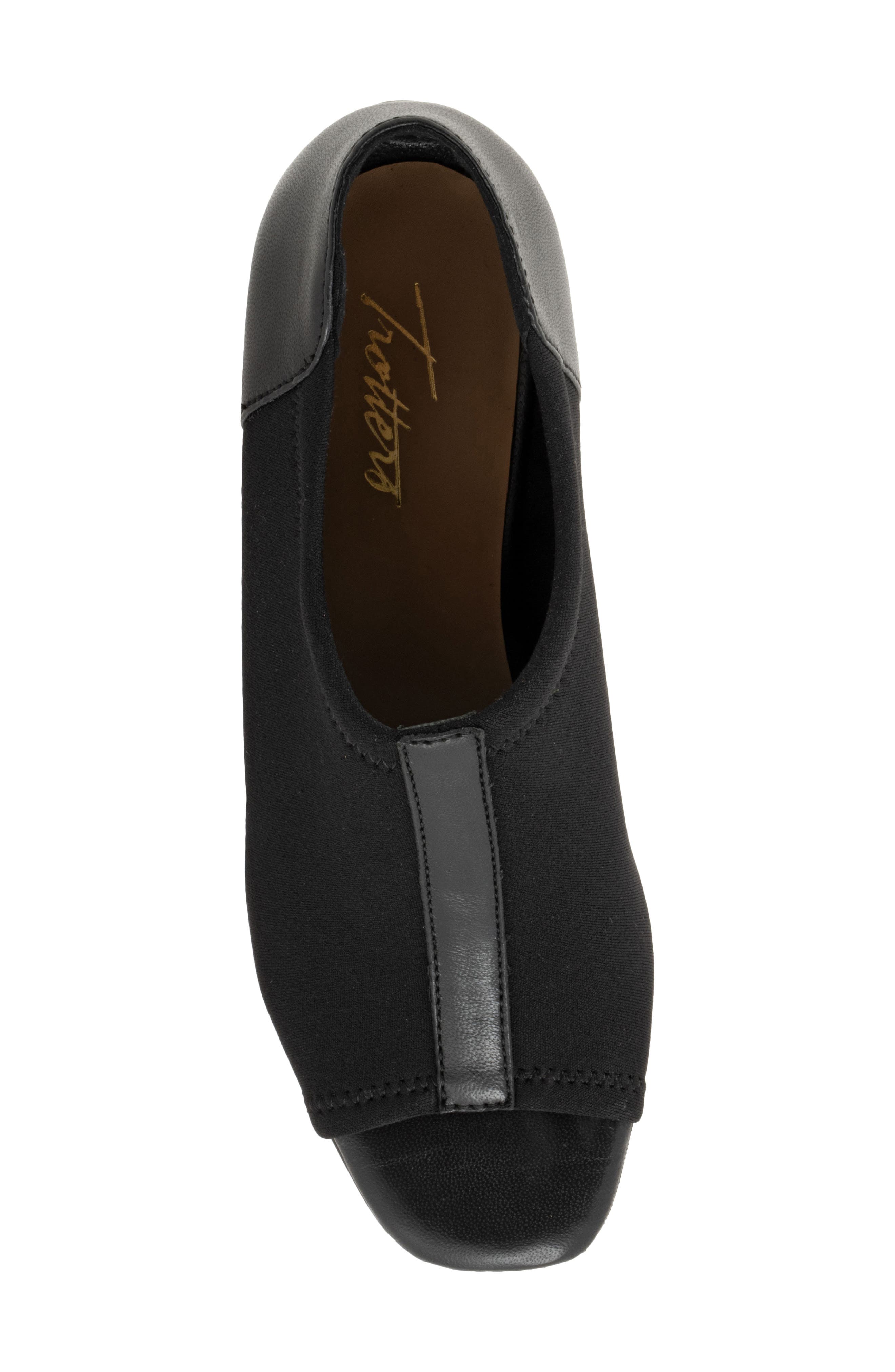 Trotters Lennon Peep Toe Block Heel Pump, Alternate, color, 