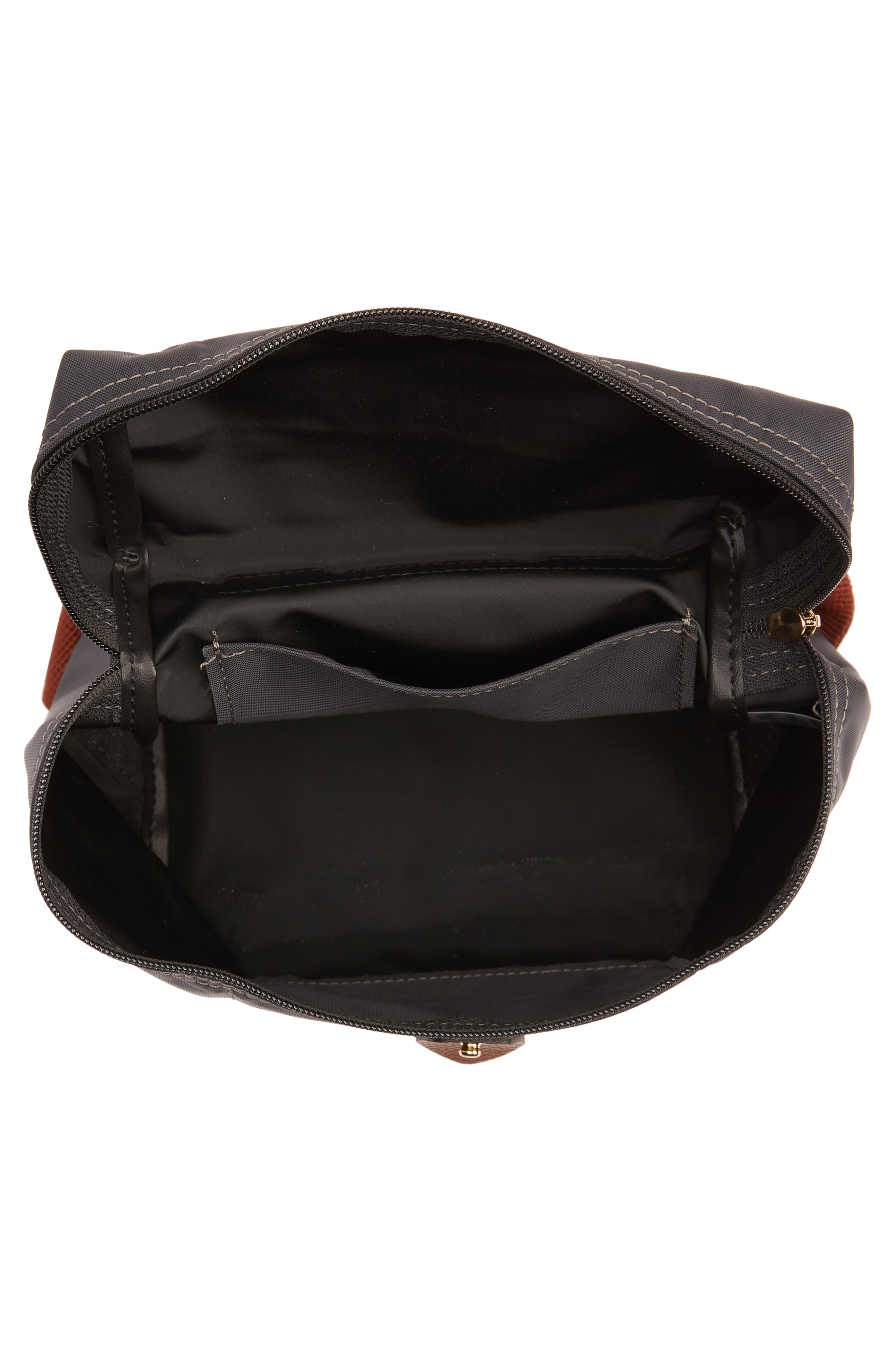 Mini Le Pliage Canvas Backpack, Alternate, color, GUNMETAL