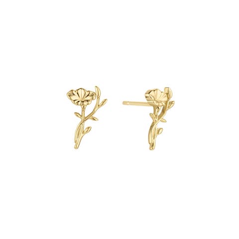 Elsie Birth Flower Studs