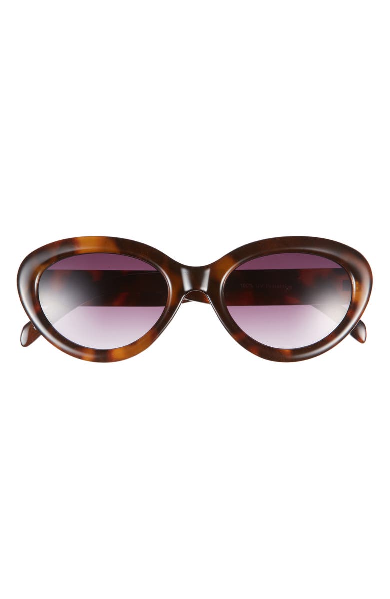 BP. Gradient Cat Eye Sunglasses, Main, color, Tortoise