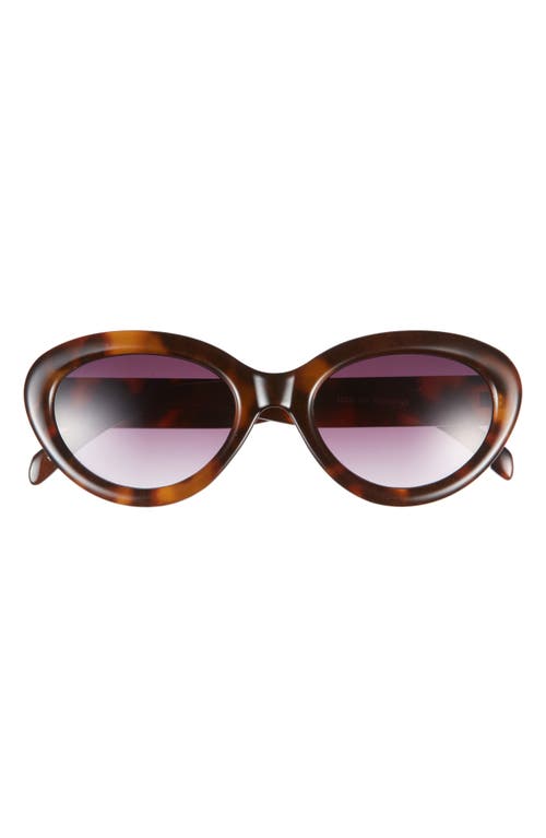 Bp. Gradient Cat Eye Sunglasses In Brown