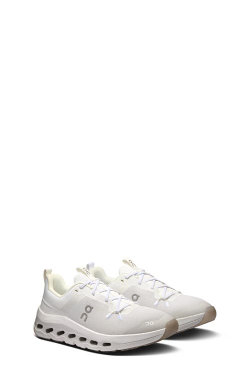 On Kids' Cloudleap Sneaker In White