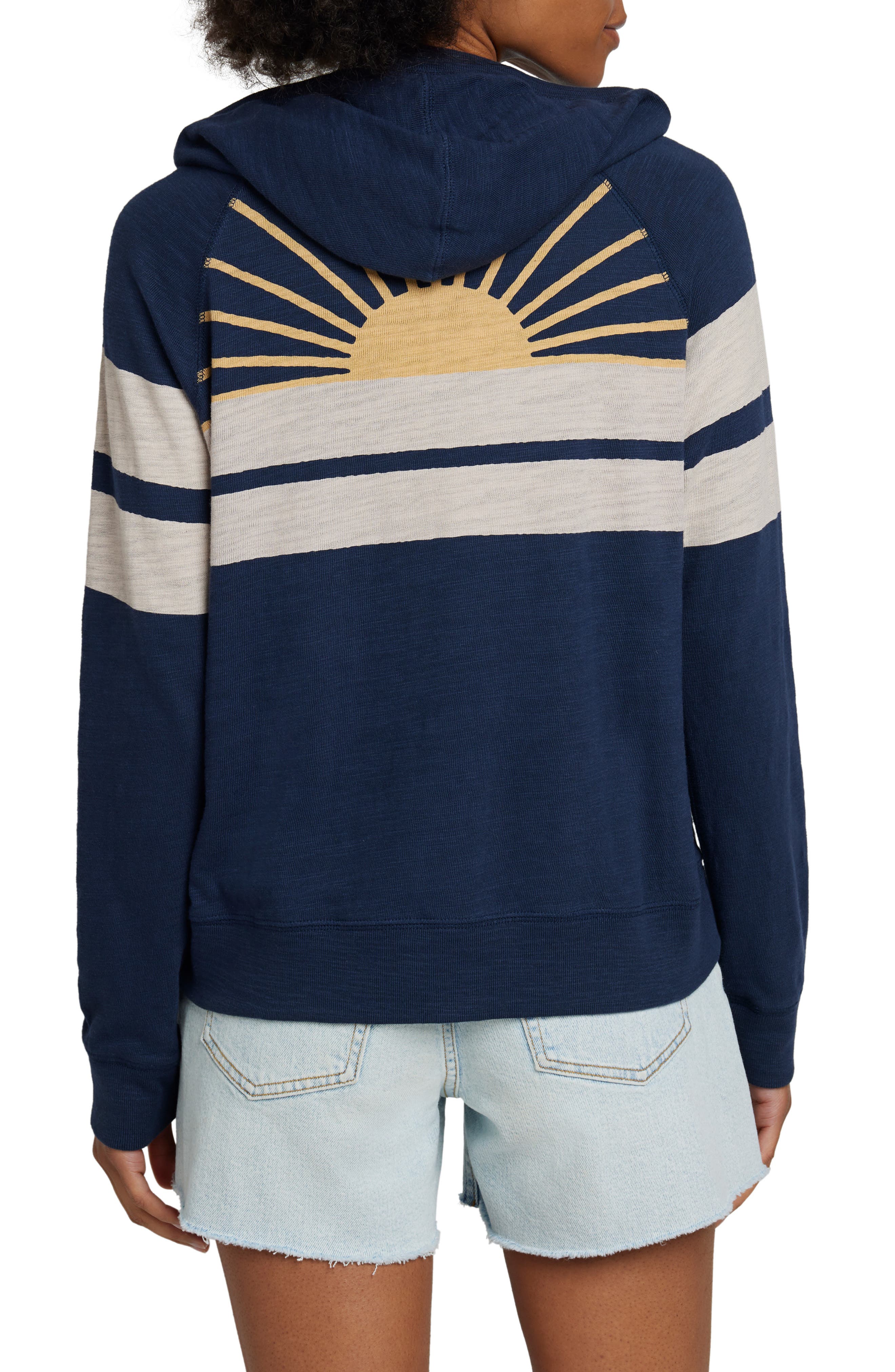 Sunwashed Stripe Slub Organic Cotton Hoodie - image 4