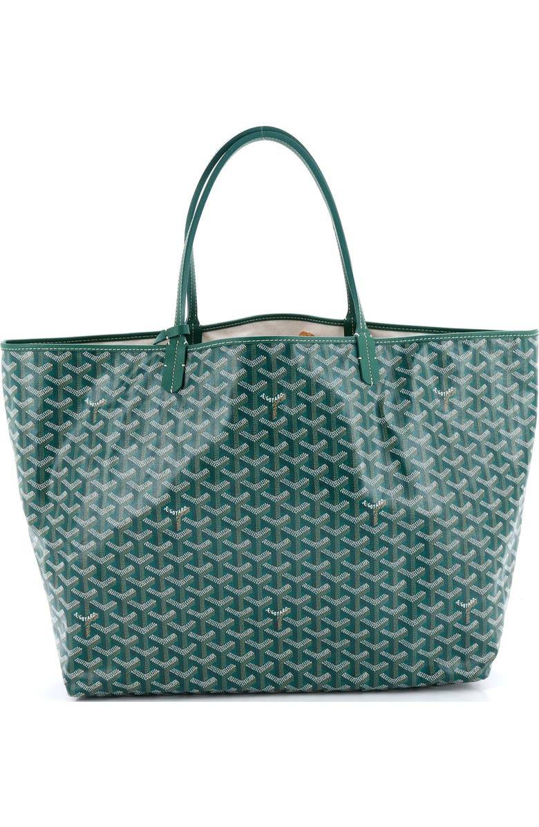 Pre-Owned Goyard Saint Louis Tote Coated Canvas GM, Alternate, color, Green