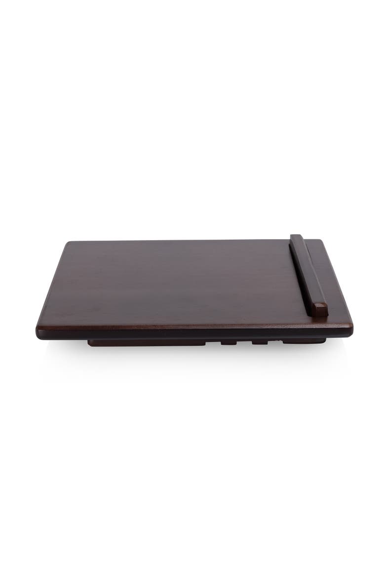 Cookbook Tablet Stand, Alternate, color, Stained Parawood