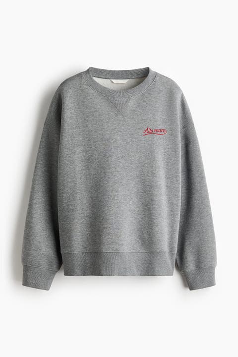 Motif-detail Sweatshirt