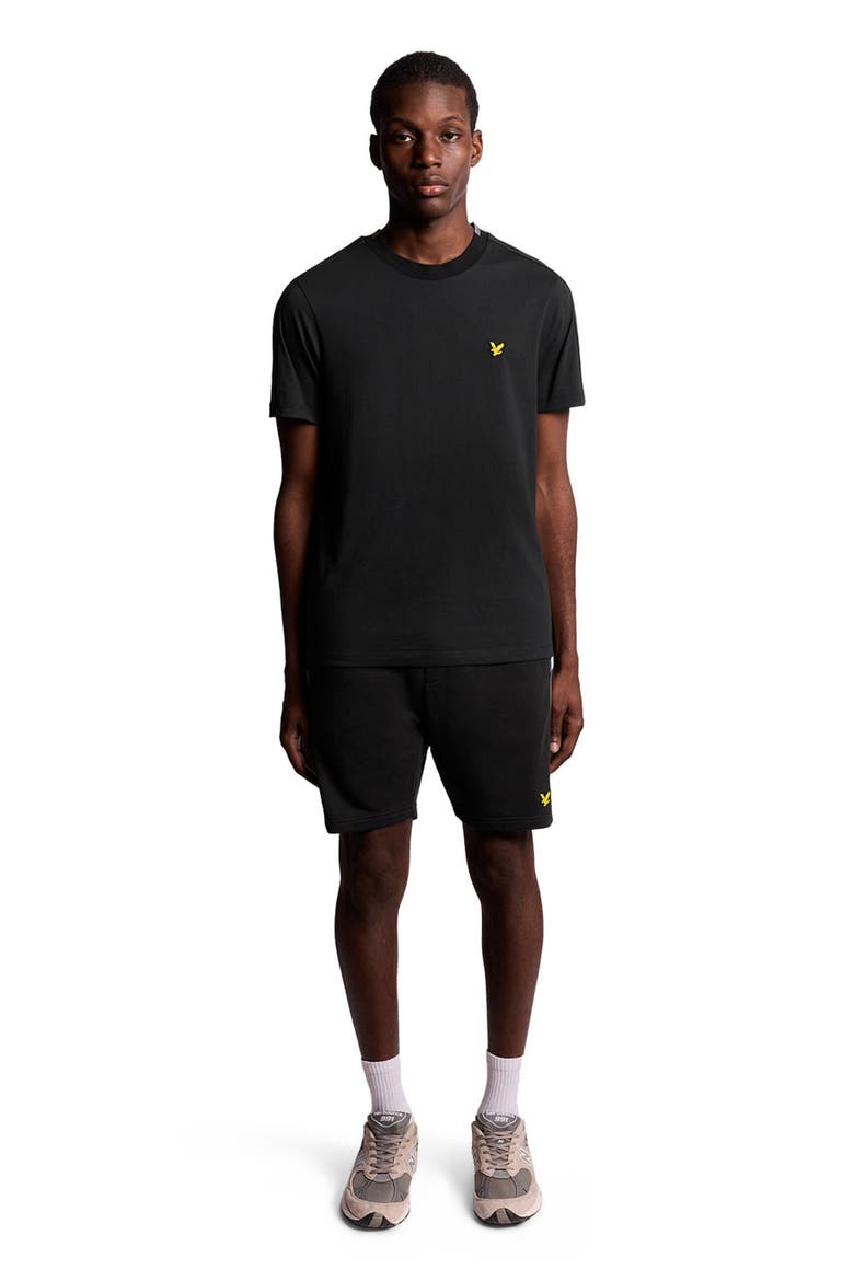 Tape Draw String Shorts, Main, color, Jet Black