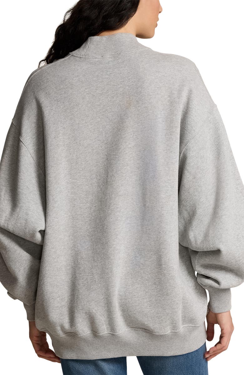 Polo Ralph Lauren Distressed Logo Graphic Sweatshirt, Alternate, color, 