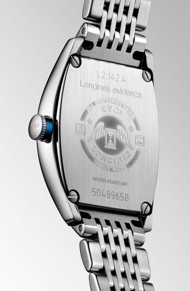 Longines Evidenza Automatic Bracelet Watch, 26mm x 30.6mm, Alternate, color,