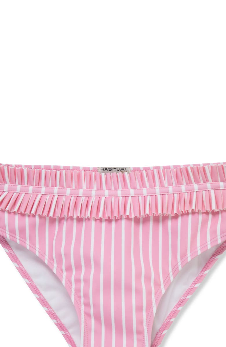 Habitual Kids Kids' So Fantasy Two-Piece Swimsuit, Alternate, color, Pink Stripe