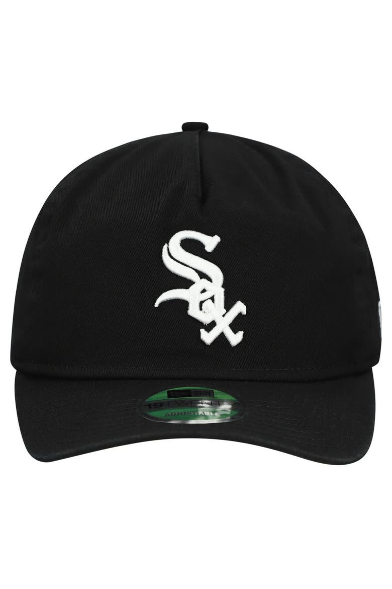 Men's New Era  Black Chicago White Sox Team 19TWENTY Adjustable Hat, Alternate, color, Black