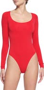 SKIMS ESSENTIAL LONG SLEEVE SCOOP BO