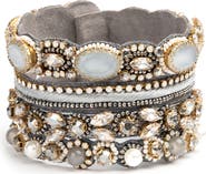 Deepa Gurnani Brixie Stack Bracelet