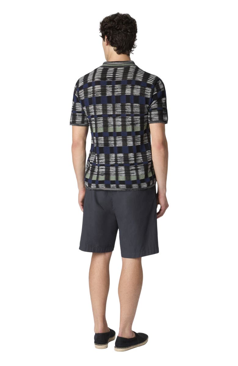 Missoni Cotton And Viscose Polo Shirt With Check Pattern, Alternate, color, 